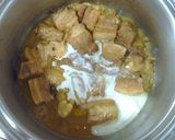 A picture of step 3 of Pork Pina Colada Adobo.