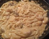 A picture of step 3 of Blacken tilapia with fettuccine.
