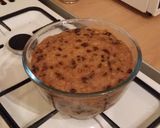 A picture of step 9 of Vickys Lighter Christmas Pudding, GF DF EF SF NF.