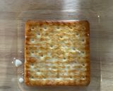 Gambar langkah 2 resipi Cheesekut Milo Simple.
