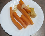Foto del paso 2 de la receta: Caldo casero de pollo y jamón
