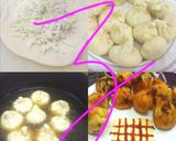 A picture of step 4 of Fried Pizza Potlis.