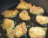 A picture of step 7 of Tender and Crispy Pan Fried Chicken Breast With Herbed Breadcrumbs.