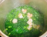 Hình bước làm 4 của món Canh Cải Kale Nấu Tôm Đất