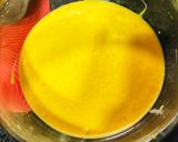A picture of step 3 of #GA4 #week22 : Mango Ice cream.