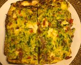 Foto del paso 4 de la receta: Tortilla de Zapallitos rellena con J y Muzzarella al horno - también Keto