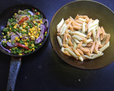 Foto del paso 4 de la receta: Ensalada tibia de pastas