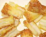 A picture of step 9 of Like it's Deep Fried: Mayonnaise Sautéed Chikuwa.