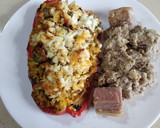 Foto del paso 1 de la receta: Pimiento con arroz y yema