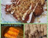 Cara Membuat Corndog mozza and sosis saos okonomiyaki ala yachikuka 13