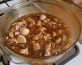 A picture of step 5 of Vickys Chicken & Bacon Casserole, GF DF EF SF NF.