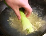 A picture of step 2 of Dan Dan Noodles.