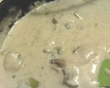A picture of step 2 of Easy Alfredo Sauce.
