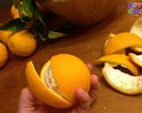 A picture of step 3 of Homemade Candied Orange Peels.
