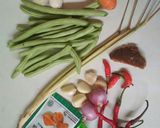 Foto langkah ke 1 dari resep Buncis Kuah Kuning (tanpa santan).
