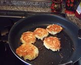 A picture of step 3 of Draniki Potato Pancakes.
