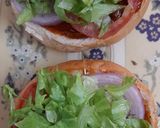 A picture of step 6 of Desi Burger.