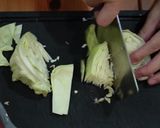 香腸炒高麗菜的食譜步驟5照片