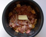 A picture of step 6 of Rice with Sweet Potato and Chicken.