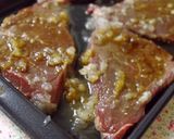 A picture of step 2 of Beef Steak with Grated Onion Sauce.