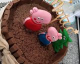 Foto del paso 9 de la receta: Tarta kit kat de chocolate y trufa - Tarta 1º cumpleaños de Mateo 👶🏻🎂
