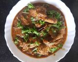 A picture of step 6 of Dhaba style Chicken masala.