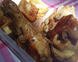Foto langkah ke 4 dari resep Ayam bkar bacem + thu goreng bcem.