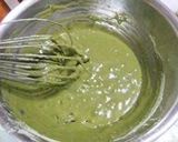A picture of step 3 of Japanese-style Matcha & Anko Chiffon Cake (with Chestnuts).