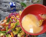 A picture of step 9 of Creamy blaukraut baked sweet potatoes.