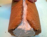 A picture of step 12 of Swiss Roll Cake in a Frying Pan.