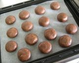 A picture of step 6 of Chocolate Manju with Kabocha Filling.