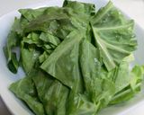 A picture of step 3 of Miso-Mayonnaise Salad With Cabbage and Moist Chicken Tenders.
