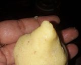 A picture of step 14 of Semolina modak.
