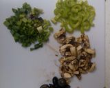 A picture of step 2 of Stewz Chicken Burger.