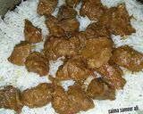 A picture of step 5 of Afghani pulao.