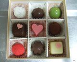 A picture of step 5 of Valentine’s Day Chocolate.