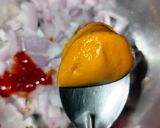A picture of step 3 of Tandoori Paratha bites.