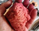 A picture of step 3 of Grilled Bacon Cheddar Stuffed Burgers.