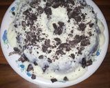 Foto langkah ke 4 dari resep Puding Nutrijel coklat vla susu tabur keju dan oreo.