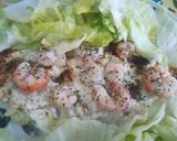 Foto del paso 7 de la receta Bacalao con gambas y mayonesa gratinado