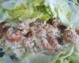 Foto del paso 7 de la receta: Bacalao con gambas y mayonesa gratinado
