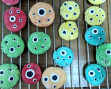 Foto del paso 6 de la receta: Galletas monstruosas veganas