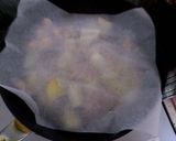 A picture of step 4 of Simple Simmered Marinated Daikon Raddish and Chicken.