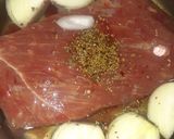 A picture of step 4 of Jigg's Dinner (Ohio Style).