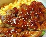 A picture of step 7 of A Classic Shogayaki Pork Ginger Bento.