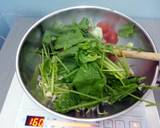 Spinach And Beans Sprouts recipe step 1 photo