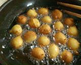 A picture of step 9 of Simple Pancake Mix, Tofu, and Kinako Doughnuts for a Snack.