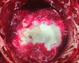 A picture of step 2 of Antioxidant Rich Beetroot Onion Rava Uttapam.
