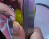 A picture of step 6 of Parwal ki Mithai.