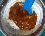 Foto langkah ke 5 dari resep Bolu Kukus Pisang Gula Aren No Mixer.